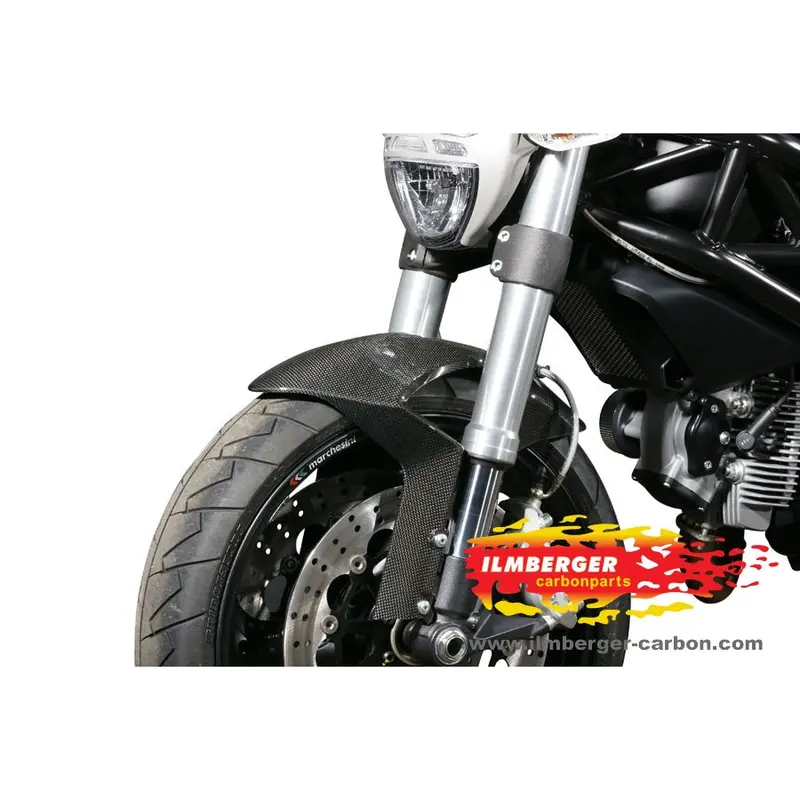 Ducati Monster 1100 Evo (2011-2013) Ilmberger Carbon Front Mudguard 1