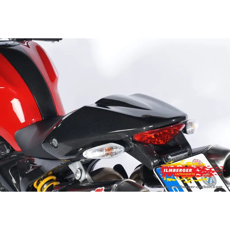 Ducati Monster 1100 / S (2009-2010) Ilmberger Carbon Seat Cover 1