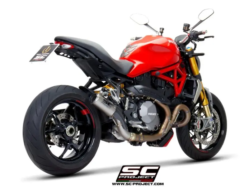 Ducati Monster 1200 - 2017 - 2021 – Sc-Project Cr-T Titanium Exhaust 1