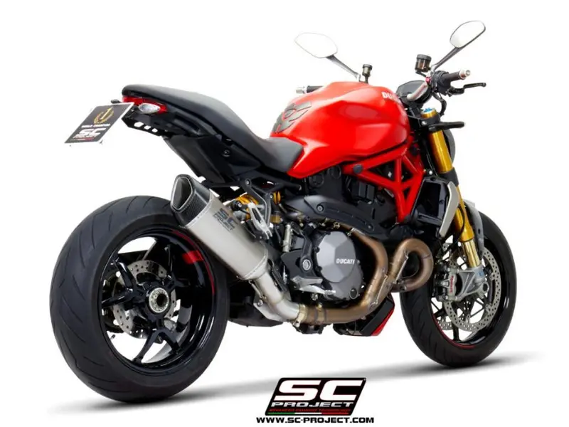 Ducati Monster 1200 - 2017 - 2021 – Sc-Project Sc1-R Titanium Exhaust 1