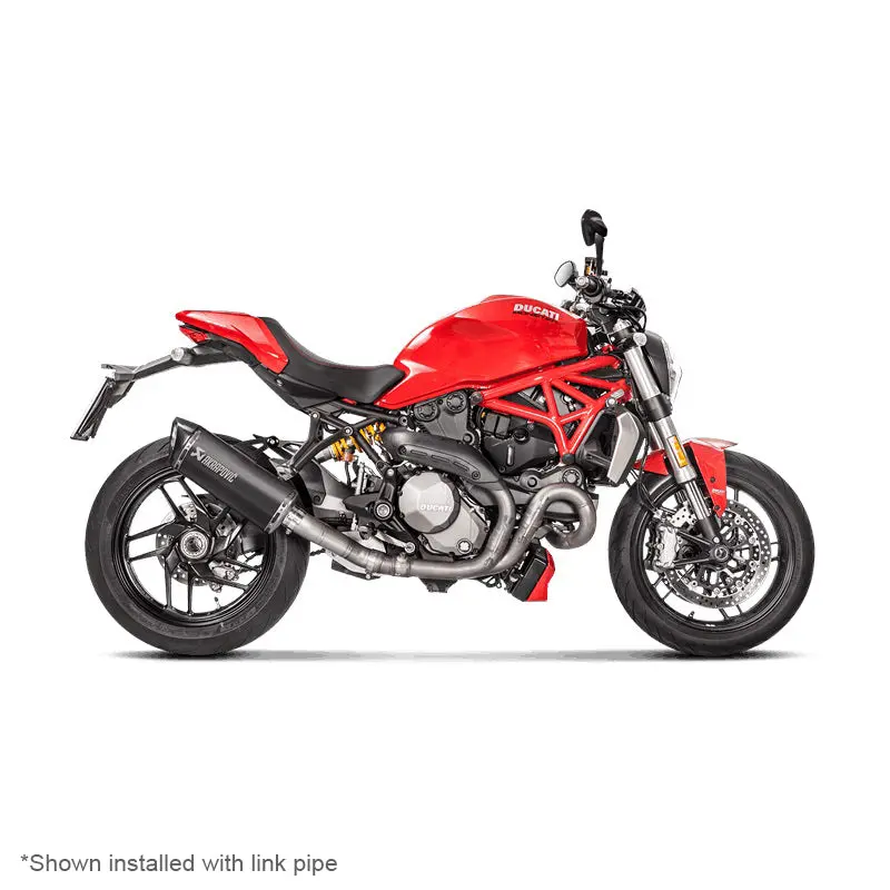 Ducati Monster 1200 R - (2016-2020) Akrapovic Titanium Silencer Slip-On Kit (Additional Akrapovic Link Pipe Is Required) - Race Removable Baffle 2