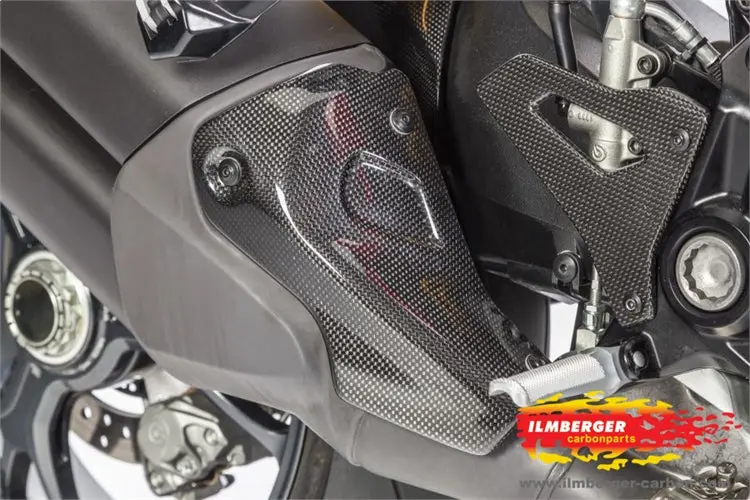Ducati Monster 1200 R (2016-2020) Ilmberger Exhaust Protector (Gloss Finish) 1