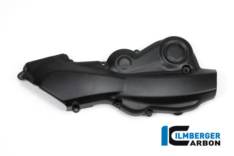 Ducati Monster 1200 / S (2014-2016) Ilmberger Cam Belt Covers Horizontal (Satin Finish) 1