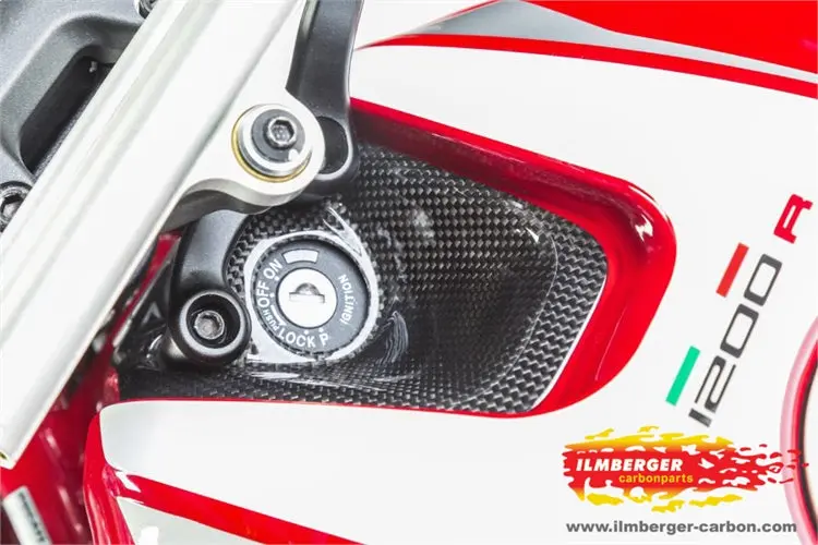Ducati Monster 1200 / S (2014-2016) Ilmberger Ignition Switch Cover (Gloss Finish) 1