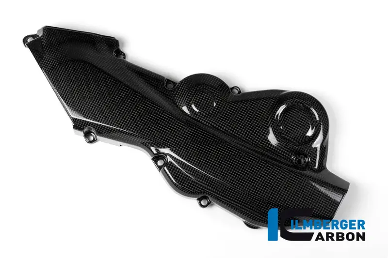 Ducati Monster 1200 / S (2017-2021) Ilmberger Carbon Cam Belt Cover Horizontal - Gloss Finish 1