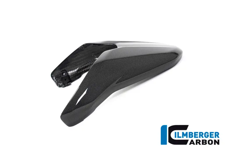 Ducati Monster 1200 / S (2017-2021) Ilmberger Carbon Passenger Seat Cover - Gloss Finish 1