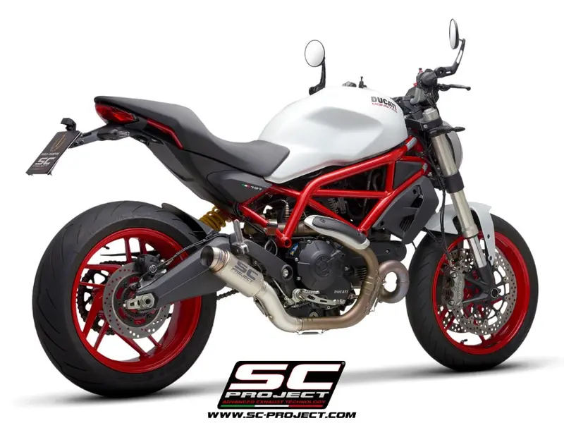 Ducati Monster 797 - 2017 - 2020 – Sc-Project Gp70-R Titanium Exhaust 1