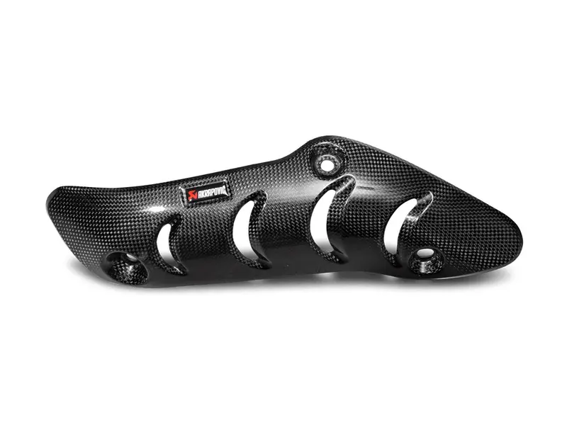 Ducati Monster 821 - (2017-2017) Akrapovic Optional Carbon Fibre Heat Shield With Fitting Assembly To Replace Oe Heat Shield 1