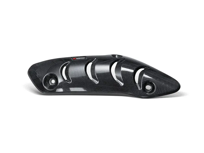 Ducati Monster 821 - (2017-2017) Akrapovic Optional Carbon Fibre Heat Shield With Fitting Assembly To Replace Oe Heat Shield 2