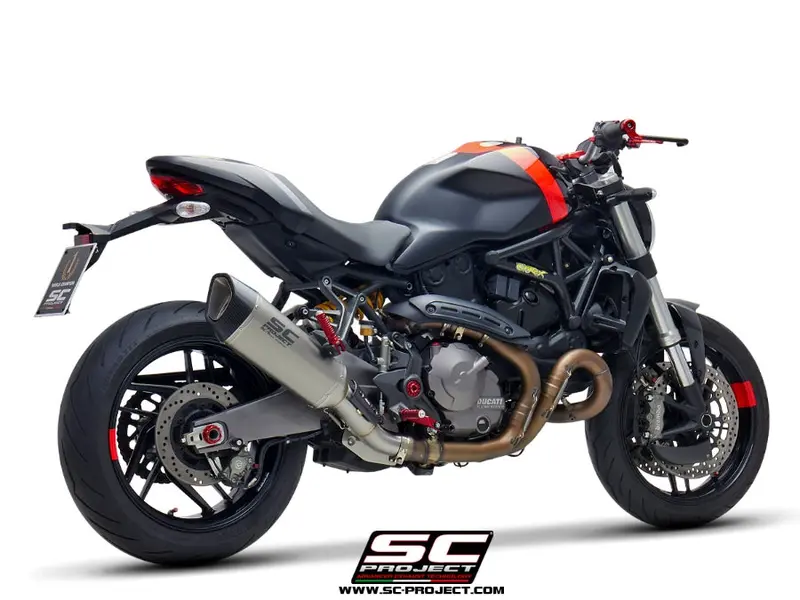 Ducati Monster 821 - 2018 - 2020 – Sc-Project Sc1-R Titanium Exhaust 1