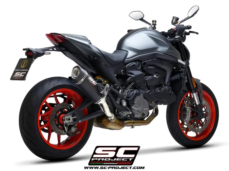 Ducati Monster 937 - 2021 - 2025 – Sc-Project Sc1-S Carbon Fibre Exhaust 1