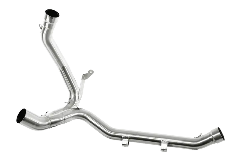 Ducati Multistrada 1000 - 2003 -2006 - Racing Collector In Stainless Steel To Eliminate Catalyst - Electropolished 1