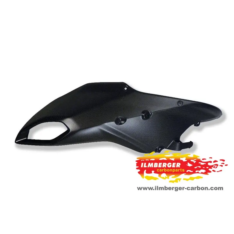 Ducati Multistrada 1200 / S (2013-2014) Ilmberger Carbon Airtube Cover Left (Satin Finish) 1