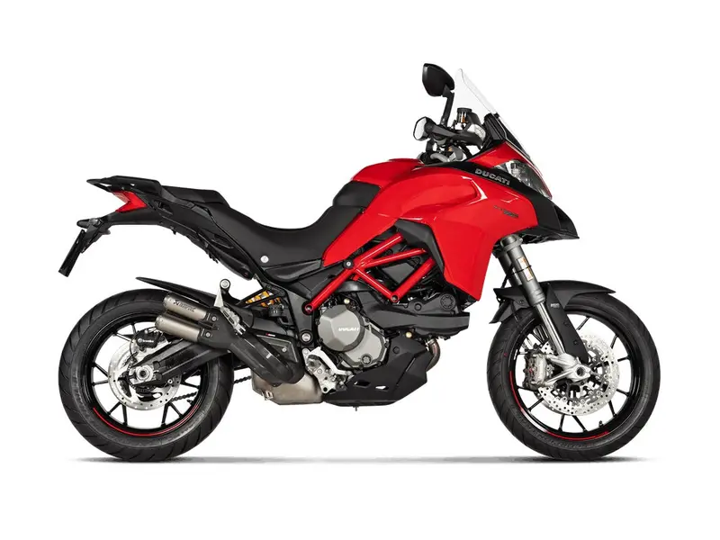 Ducati Multistrada 950 / S - (2021-2021) Akrapovic Titanium Silencer Slip-On Kit (Twin) - Road Legal 2