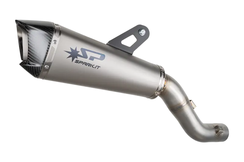 Ducati Multistrada V4 2021 -  - Konix Evo Silencer With Carbon End Cap And Connecting Pipe 1