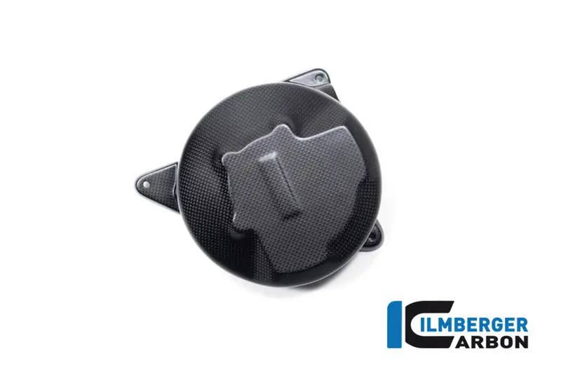 Ducati Multistrada V4 / S / Sport / Pikes Peak / Rs (2021-2024) Ilmberger Carbon Clutch Cover - Matt Finish - (Does Not Fit The Rs Model) 1