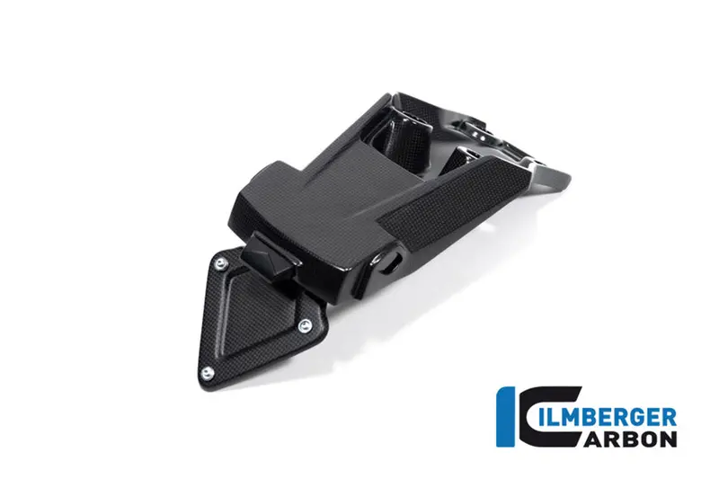 Ducati Multistrada V4 / S / Sport / Pikes Peak / Rs (2021-2024) Ilmberger Carbon Numberplate Holder - Matt Finish 1