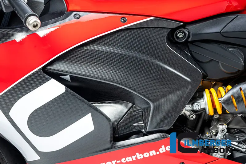 Ducati Panigale V2 (2020-2024) Ilmberger Carbon Cover Under The Frame Left Hand Side (Matt) 1