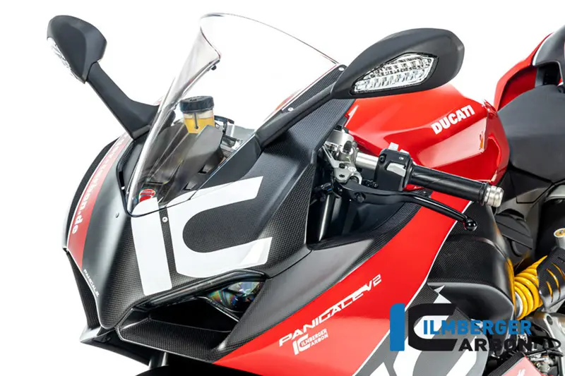 Ducati Panigale V2 (2020-2024) Ilmberger Carbon Front Fairing (Matt) 1