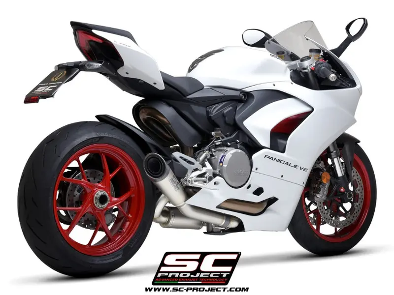 Ducati Panigale V2 - 2020 - 2024 – Sc-Project 2-1 Half-System, With S1 Titanium Exhaust 1
