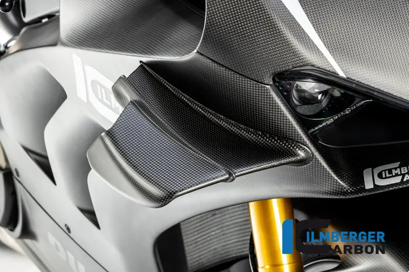 Ducati Panigale V4 / S / R (2018-2021) Ilmberger Carbon Winglet (Right) Side - Matt Finish - (V4r Model Only) 1