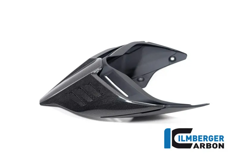 Ducati Panigale V4 / S / R (2018-2024) Ilmberger Carbon Black Vented Seat Cover Gloss 1