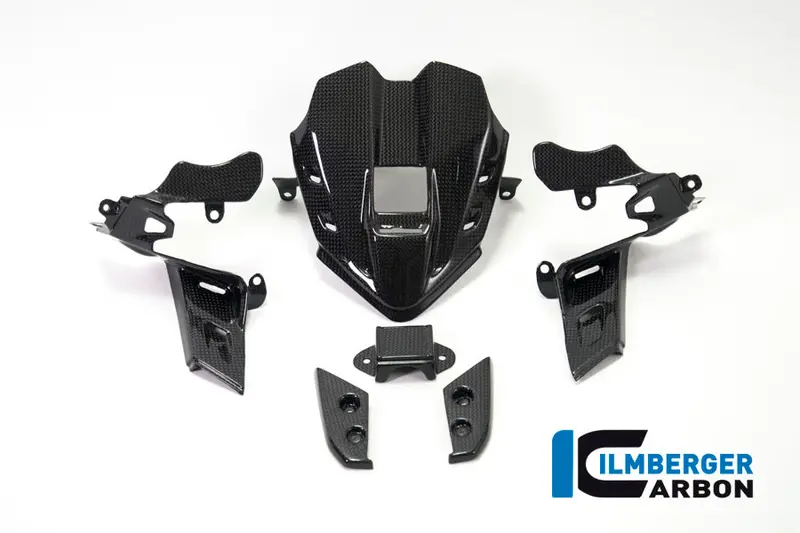 Ducati Panigale V4 / S / R (2018-2024) Ilmberger Carbon Instrument Cover - Gloss Finish - (V4 / S & R Models) 1
