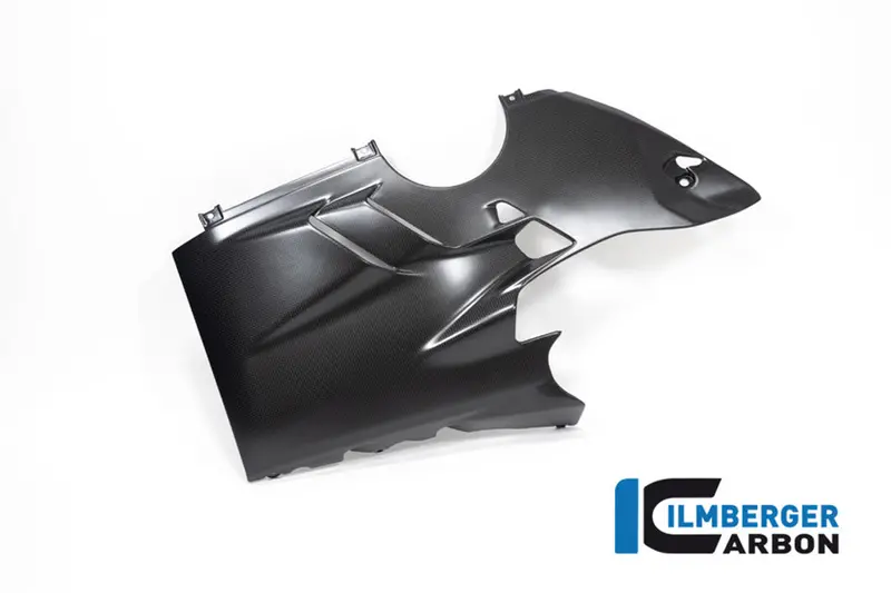 Ducati Panigale V4 / S / R (2022-2024) Ilmberger Carbon Bellypan (Left Hand Side) (Matt Finish) - (V4 / S Models) 1