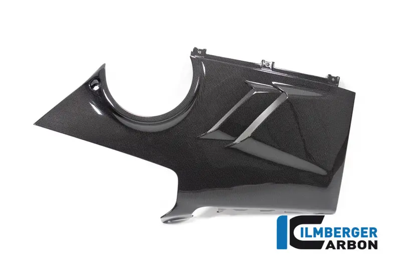 Ducati Panigale V4 / S / R (2022-2024) Ilmberger Carbon Bellypan (Right Hand Side) (Gloss Finish) - (V4 / S Models) 1