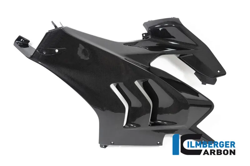 Ducati Panigale V4 / S / R (2022-2024) Ilmberger Carbon Fairing Side Panel (Left Hand Side) (Gloss Finish) - (V4 / S Models) 1