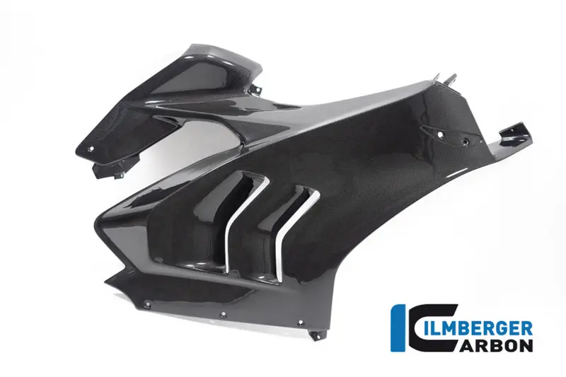Ducati Panigale V4 / S / R (2022-2024) Ilmberger Carbon Fairing Side Panel (Right Hand Side) (Gloss Finish) - (V4 / S Models) 1