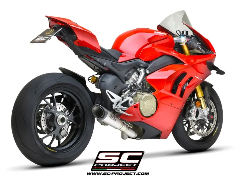 Ducati Panigale V4 - V4 S - 2021 – Sc-Project 2-1 Half-System Titanium, With S1 Titanium Exhaust 1