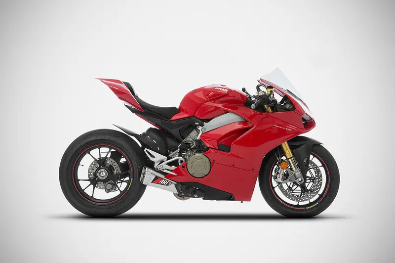 Ducati Panigale V4 V4s 2018-2019 Zard Panigale V4-V4s Exhaust | Compensed Slip-On (18-23) 1