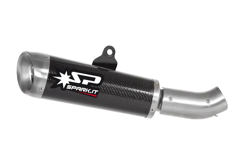 Ducati Scrambler - 2015 - 2016 - Evo5 Silencer With Connecting Pipe For Lateral Mounting And Heat Shield 1