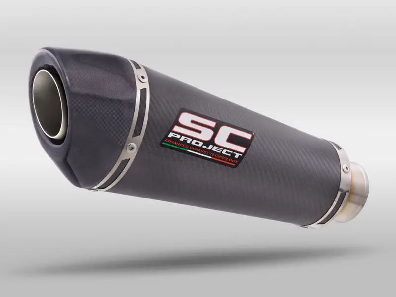 Ducati Scrambler 800 - 2015 - 2016 – Sc-Project Conic Carbon Fibre Exhaust 1