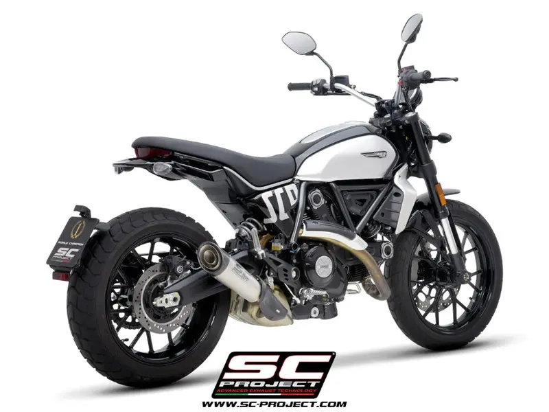 Ducati Scrambler 800 - 2025 – Sc-Project S1 Titanium Exhaust 1