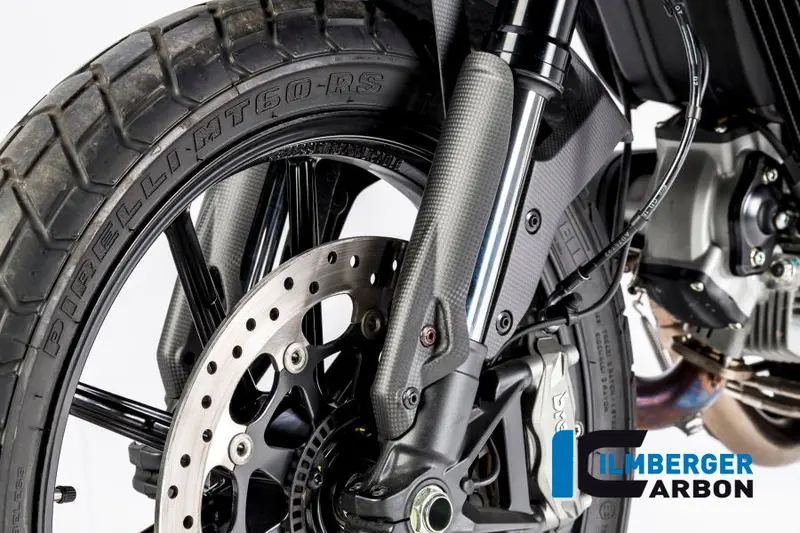 Ducati Scrambler Desert Sled (800Cc) (2017-2020) Ilmberger Fork Stanchion Cover Left - Matt 1
