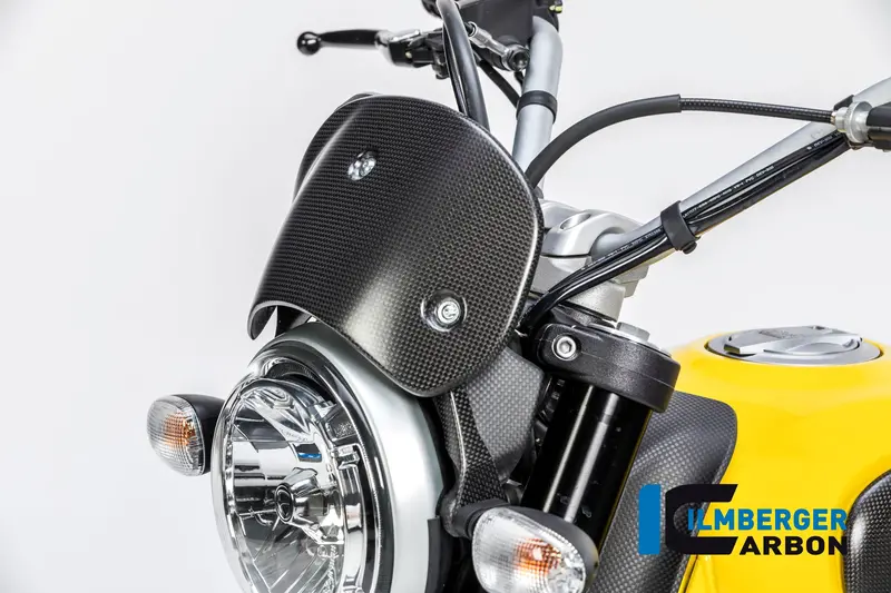 Ducati Scrambler Desert Sled (800Cc) (2017-2020) Ilmberger Windshield - Matt 1