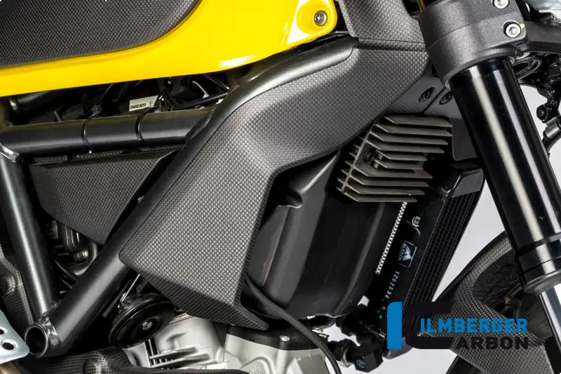 Ducati Scrambler Icon (800Cc) (2015-2020) Ilmberger Radiatorcover Right - Matt 1