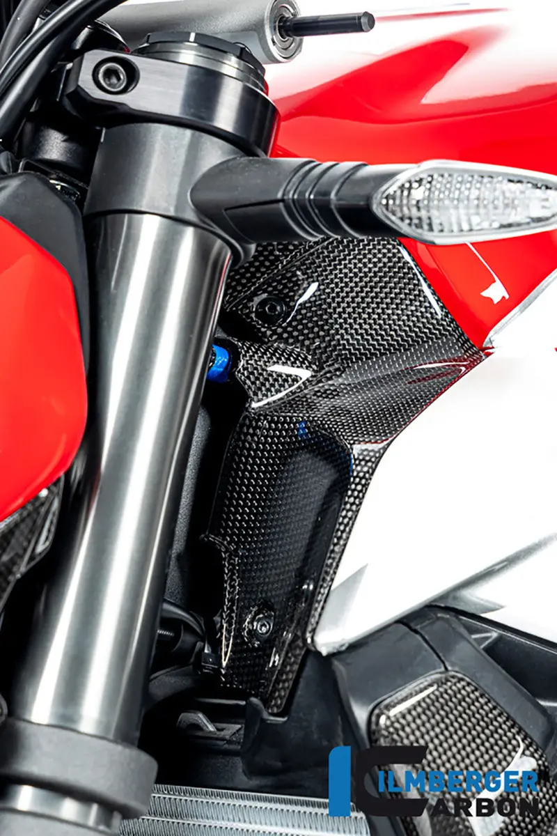 Ducati Streetfighter V2 (2021-2024) Ilmberger Carbon Airtube Cover Lh (Gloss Finish) 1