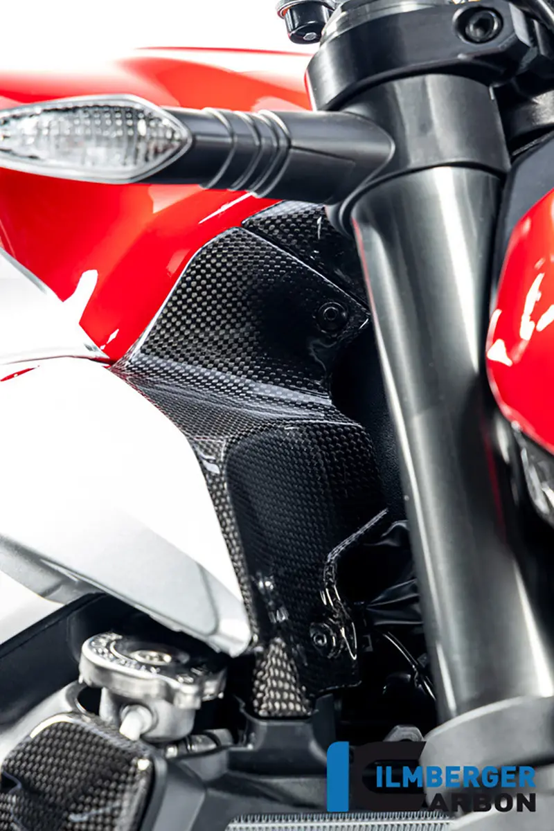 Ducati Streetfighter V2 (2021-2024) Ilmberger Carbon Airtube Cover Rh (Gloss Finish) 1