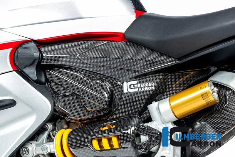 Ducati Streetfighter V2 (2021-2024) Ilmberger Carbon Subframe With Cam Cover Lh (Gloss Finish) 1