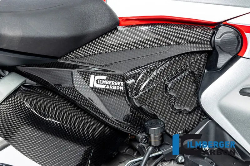Ducati Streetfighter V2 (2021-2024) Ilmberger Carbon Subframe With Cam Cover Rh (Gloss Finish) 1