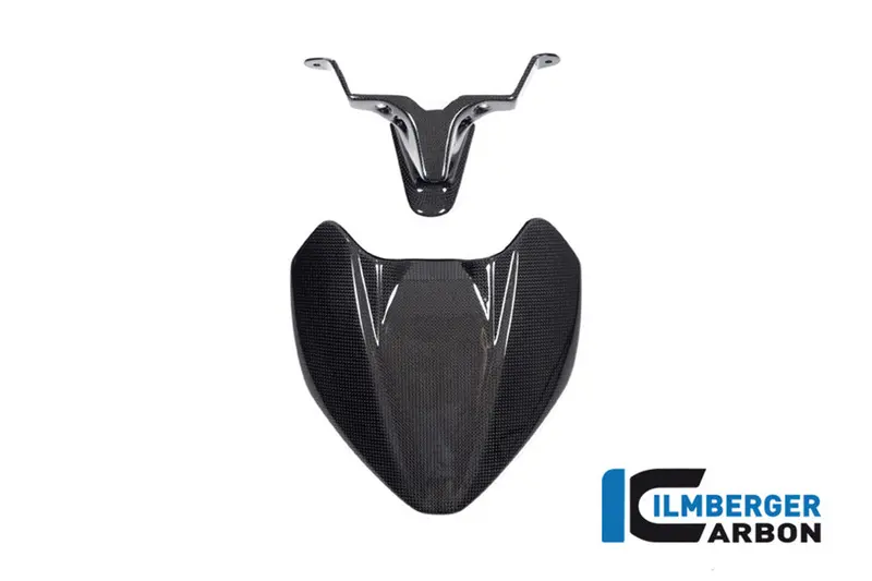 Ducati Streetfighter V2 (2021-2024) Ilmberger Carbon Windshield With Holder (Gloss Finish) 1
