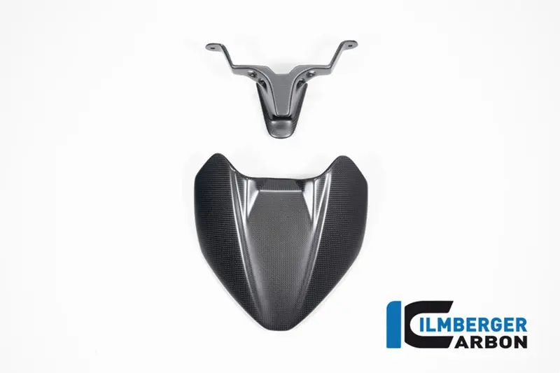 Ducati Streetfighter V2 (2021-2024) Ilmberger Carbon Windshield With Holder (Matt Finish) 1
