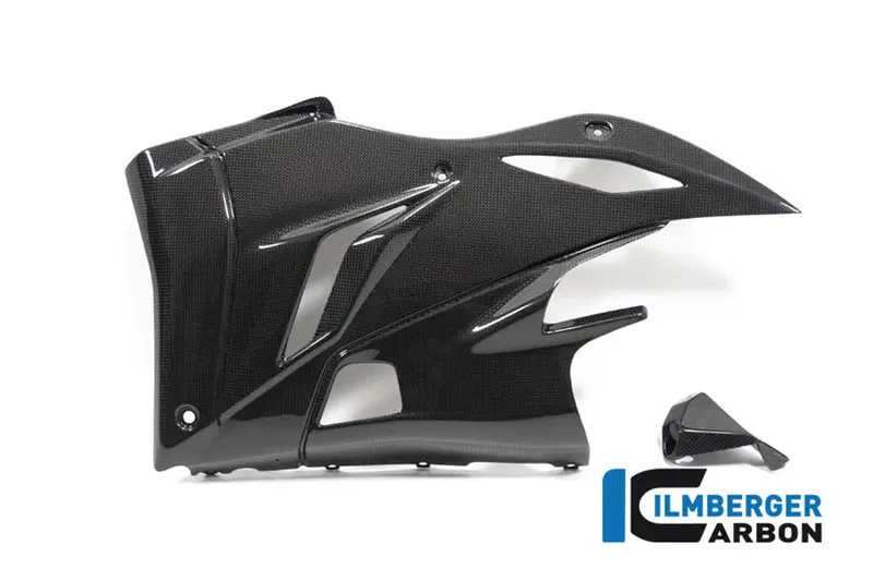 Ducati Streetfighter V4 / S / Sp (2020-2024) Ilmberger Carbon Belly Pan Left Hand Side (Gloss Finish) 1