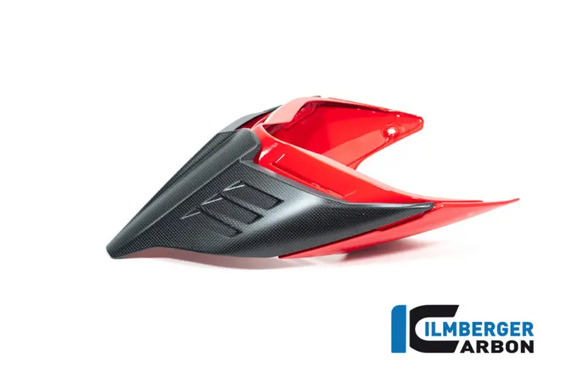 Ducati Streetfighter V4 / S / Sp (2020-2024) Ilmberger Carbon Red Vented Seat Cover Gloss 1