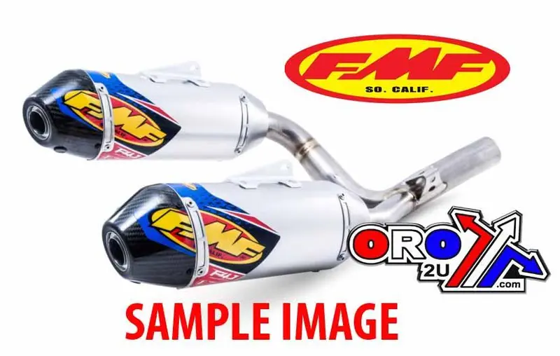 End Of Line Factory 4.1 Rct Dual Exhaust Silencer 17-20 Honda Crf 450 R Rx Rwe - Fmf 041549 1