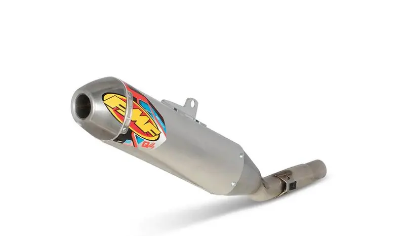 End Of Line Q4 Hex Exhaust Silencer 10-13 Yamaha Yz 250 F - Fmf 044387 1