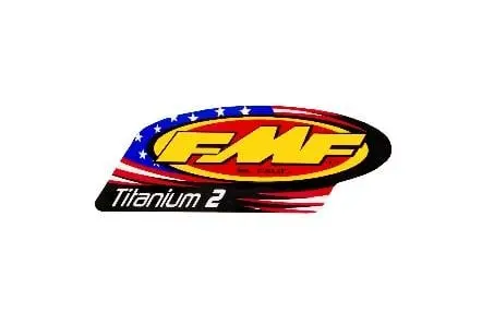 End Of Line Ti2 Exhaust Silencer Patriotic Decal Pair - Fmf 012786 1
